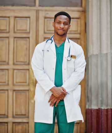 African doctor student