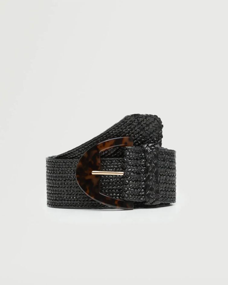 Tortoiseshell buckle belt (Demo)