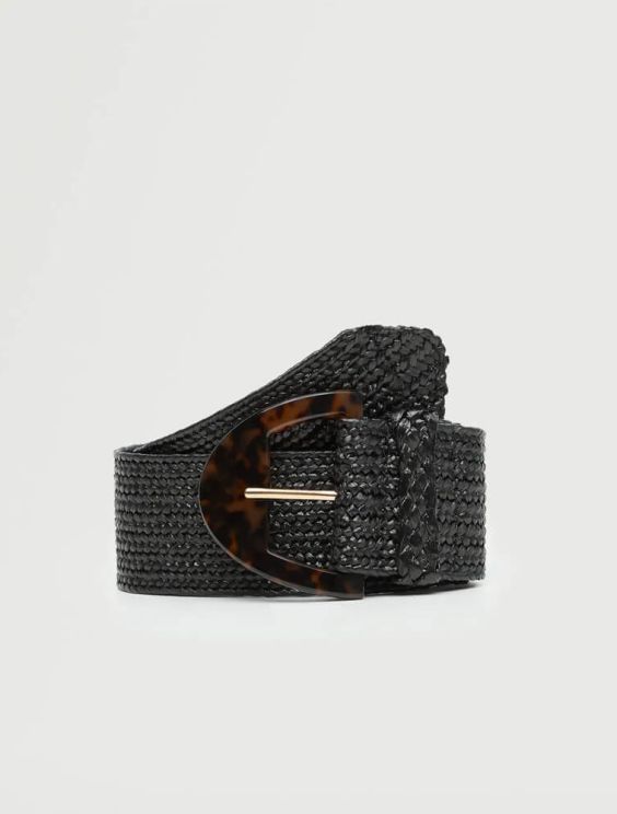 Tortoiseshell buckle belt (Demo)