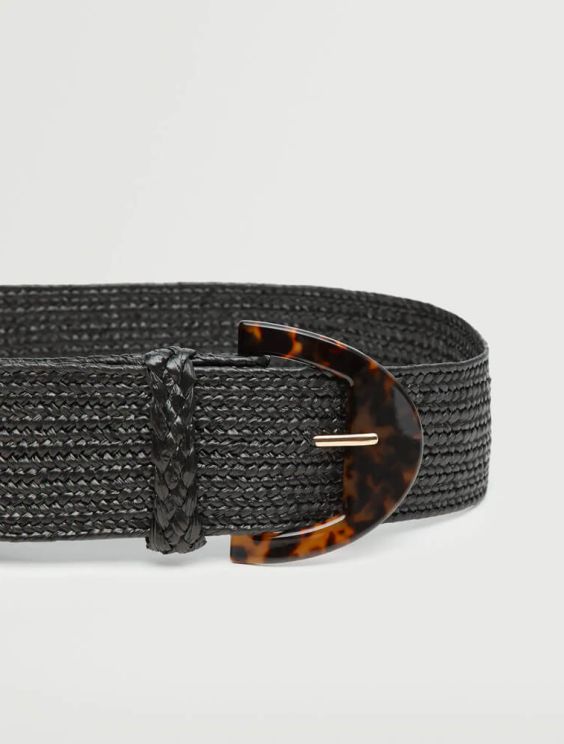 Tortoiseshell buckle belt (Demo)