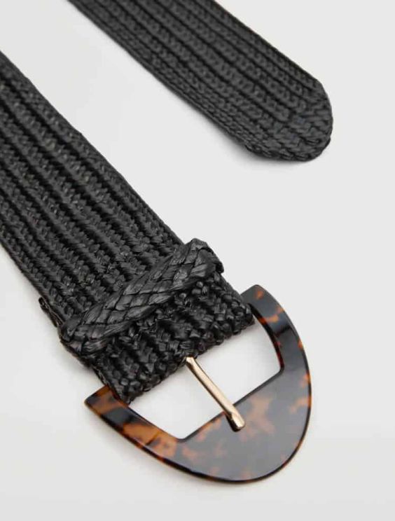 Tortoiseshell buckle belt (Demo)