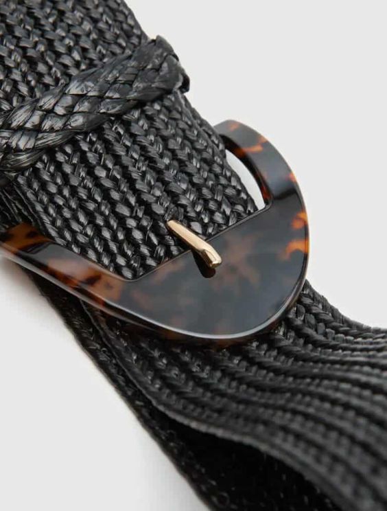 Tortoiseshell buckle belt (Demo)