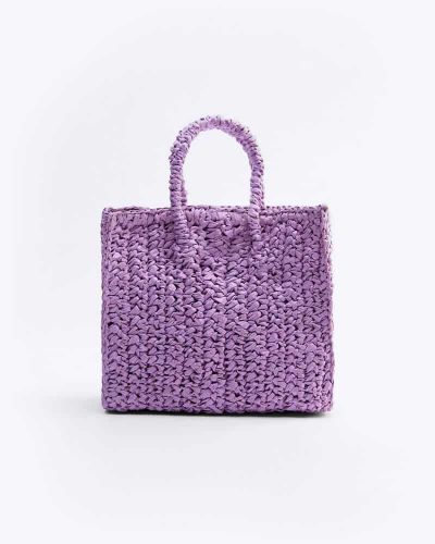 Woven violet bag (Demo)